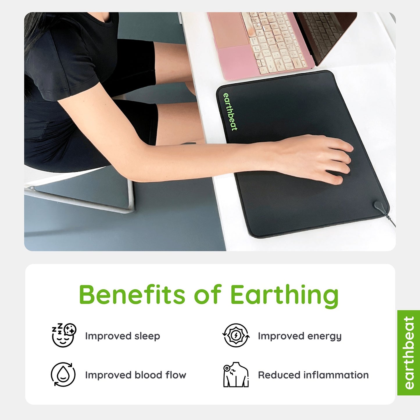 earthbeat Classic Earthing Mousepad