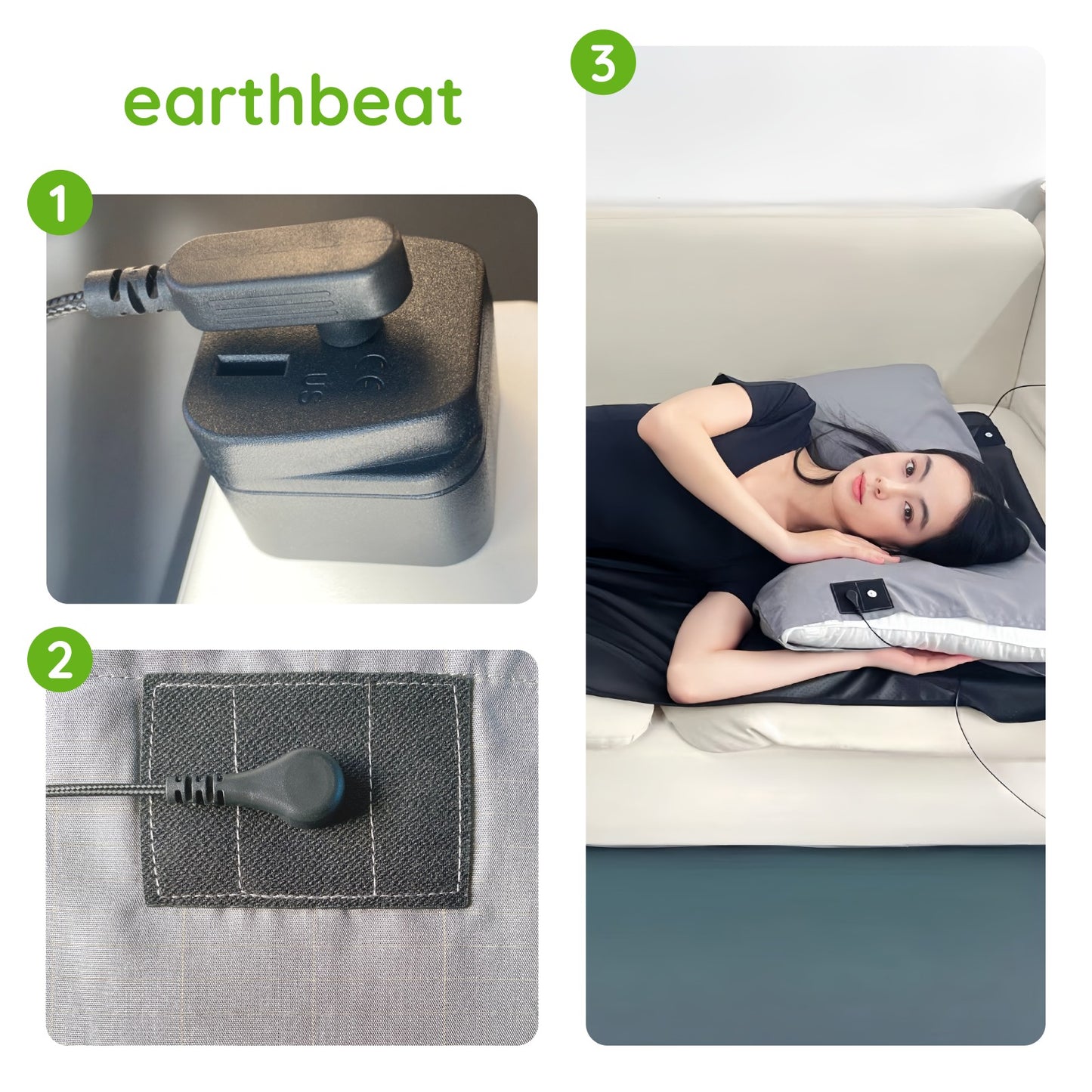 earthbeat Classic Earthing Pillowcase, Tencel