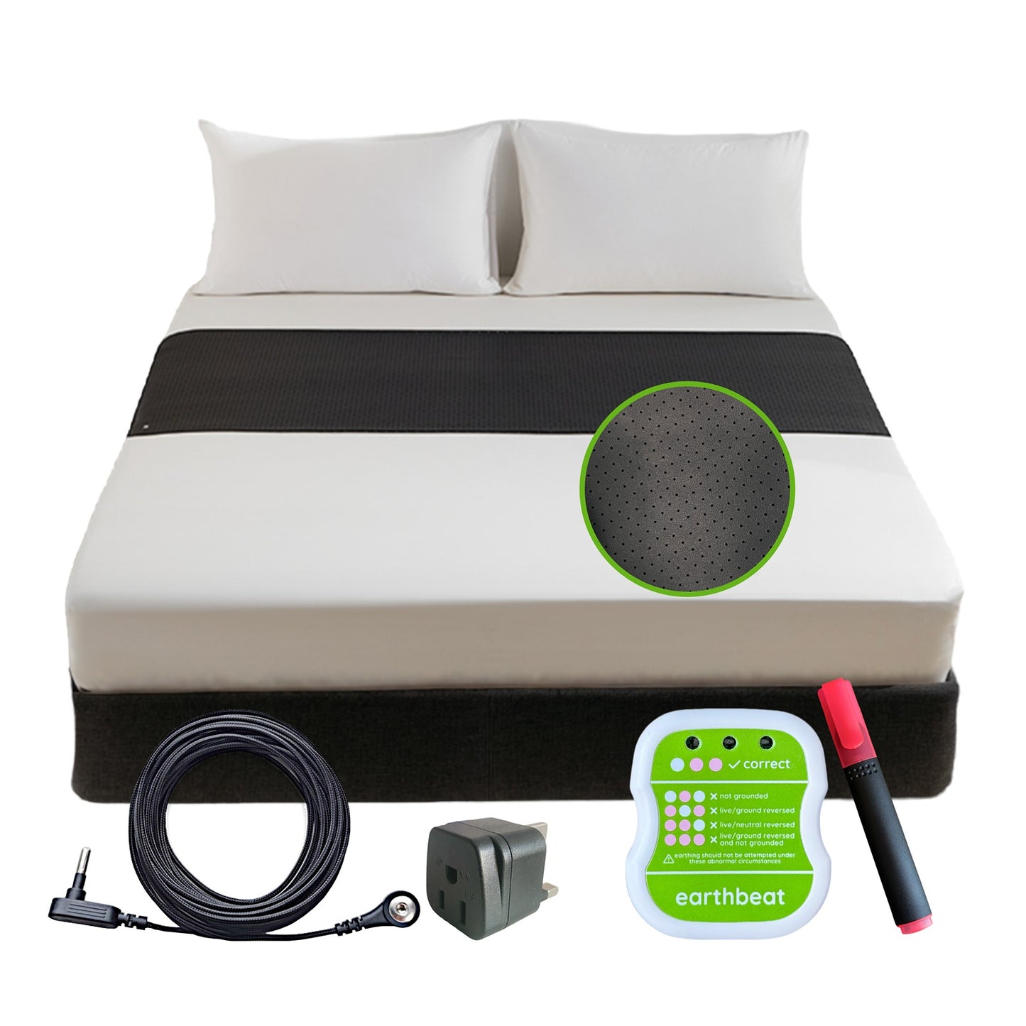 earthbeat Classic Earthing Bed Mat