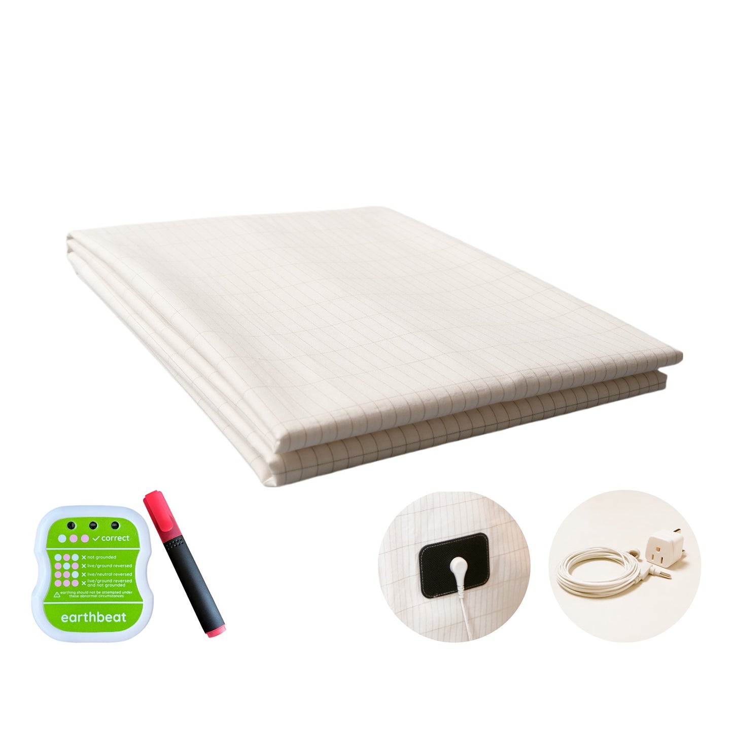 earthbeat Classic Earthing Flat Sheet