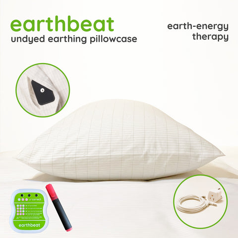 earthbeat Dye-Free Grounding Pillowcase